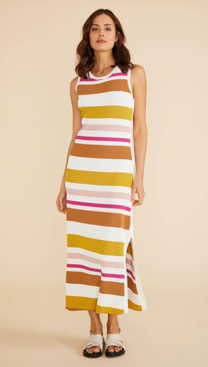 LYRIC KNIT MIDI DRESS-MINKPINK