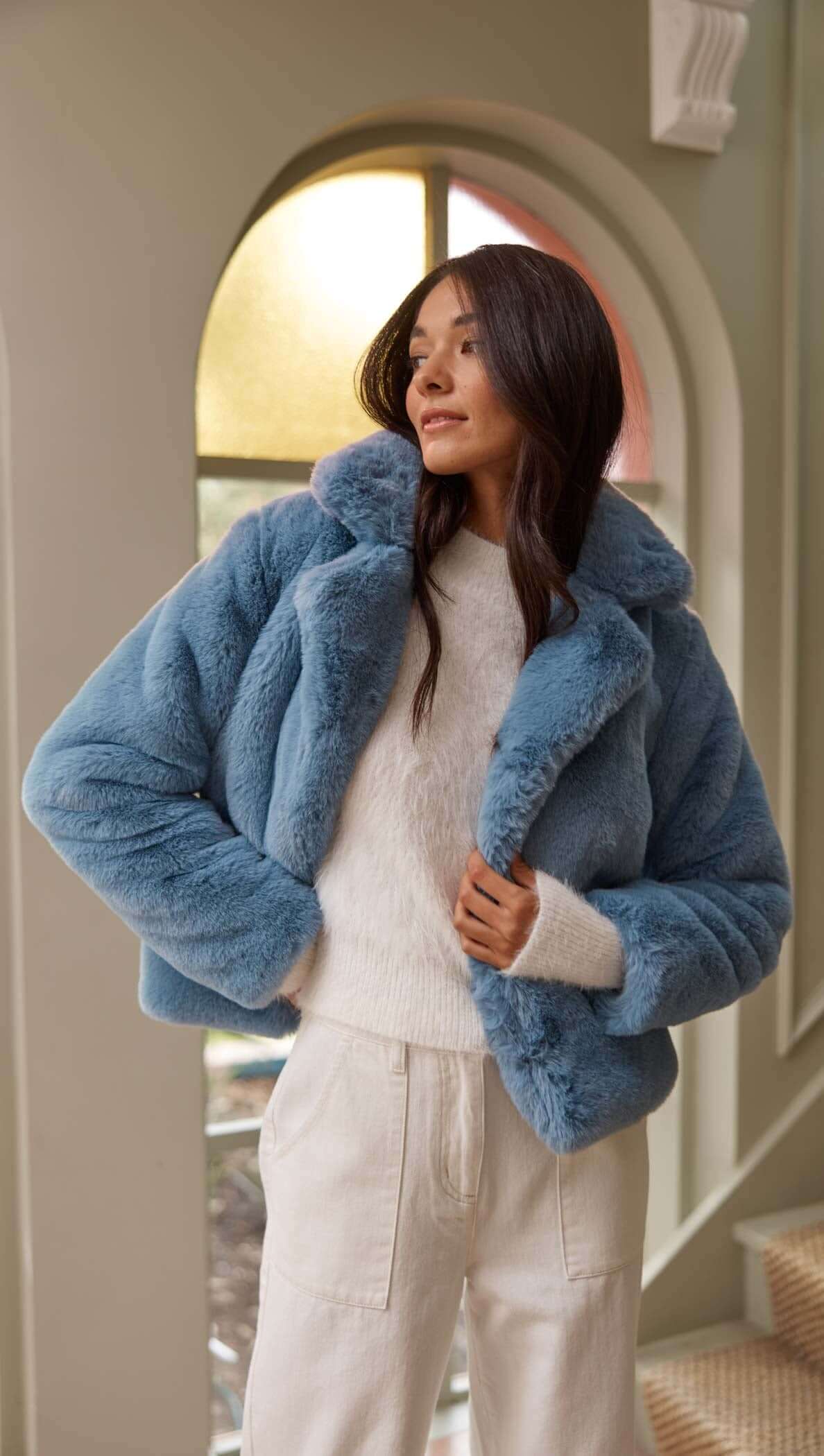 Zara Faux Fur Jacket - Final Sale - MINKPINK