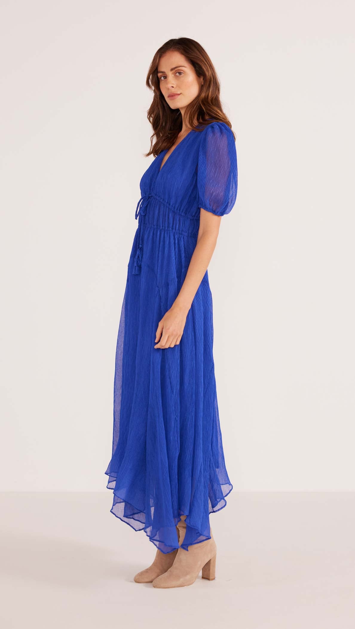 LILY HANKY HEM MIDI DRESS-MINKPINK
