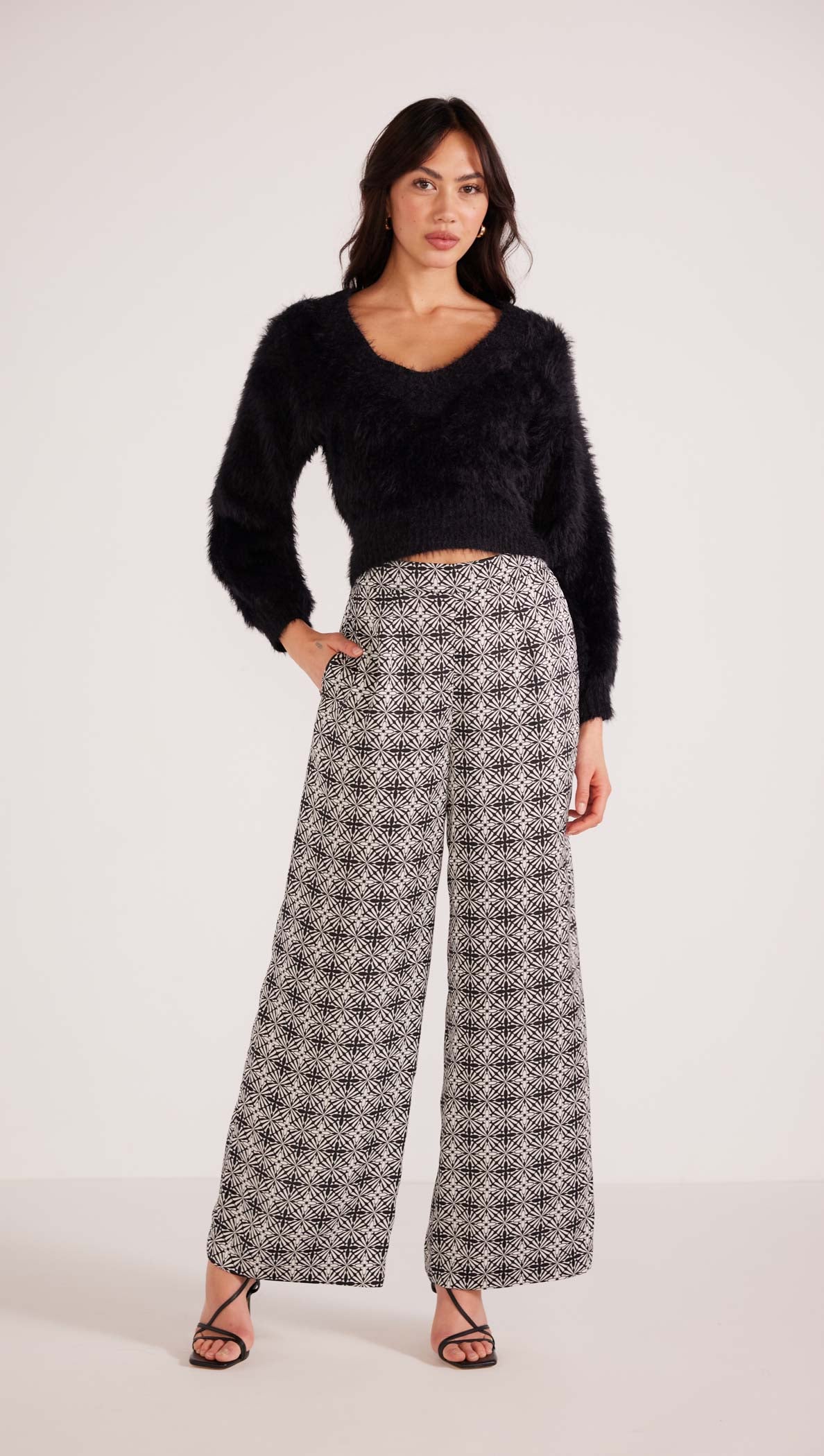 Delphine Wide Leg Pants-MINKPINK