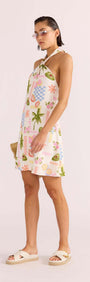 GRACIE HALTER NECK MINI DRESS-MINKPINK