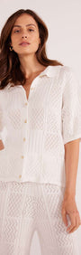 Kacey Knit Shirt-MINKPINK
