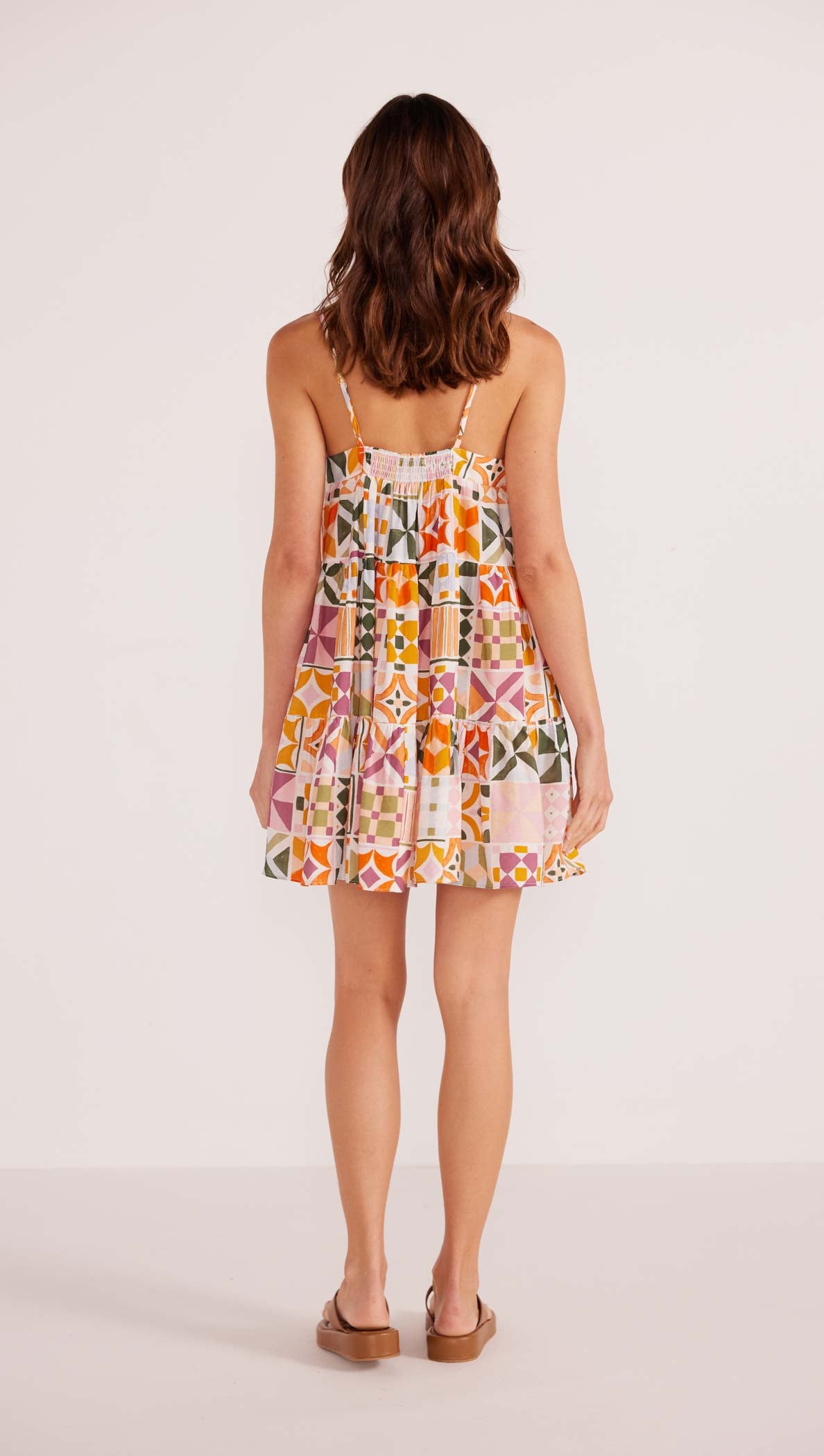 Louisa Tiered Mini Dress-MINKPINK