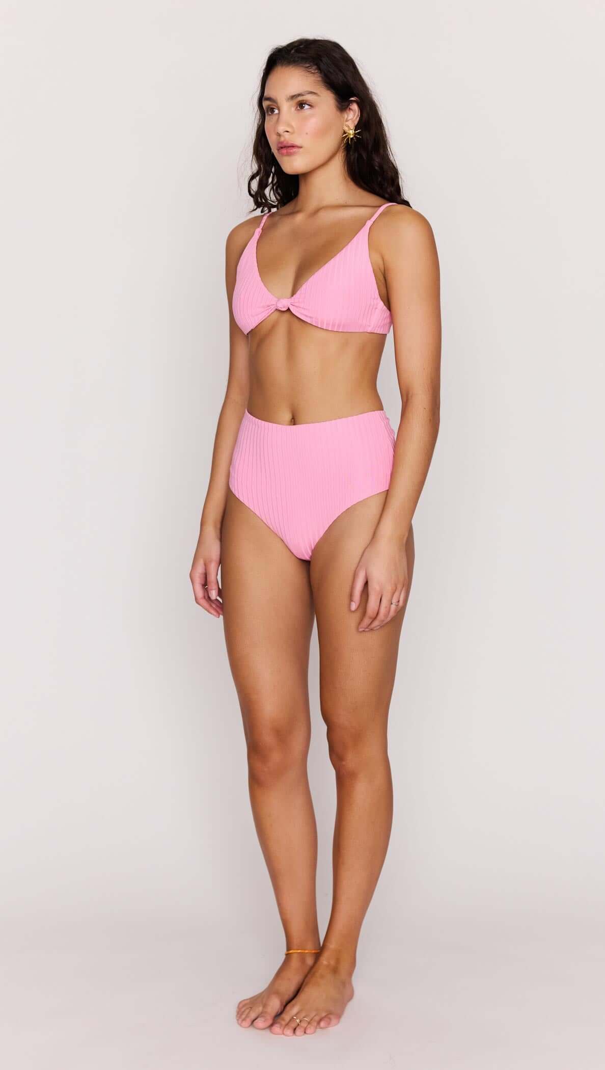 Pink Knot Bikini Top