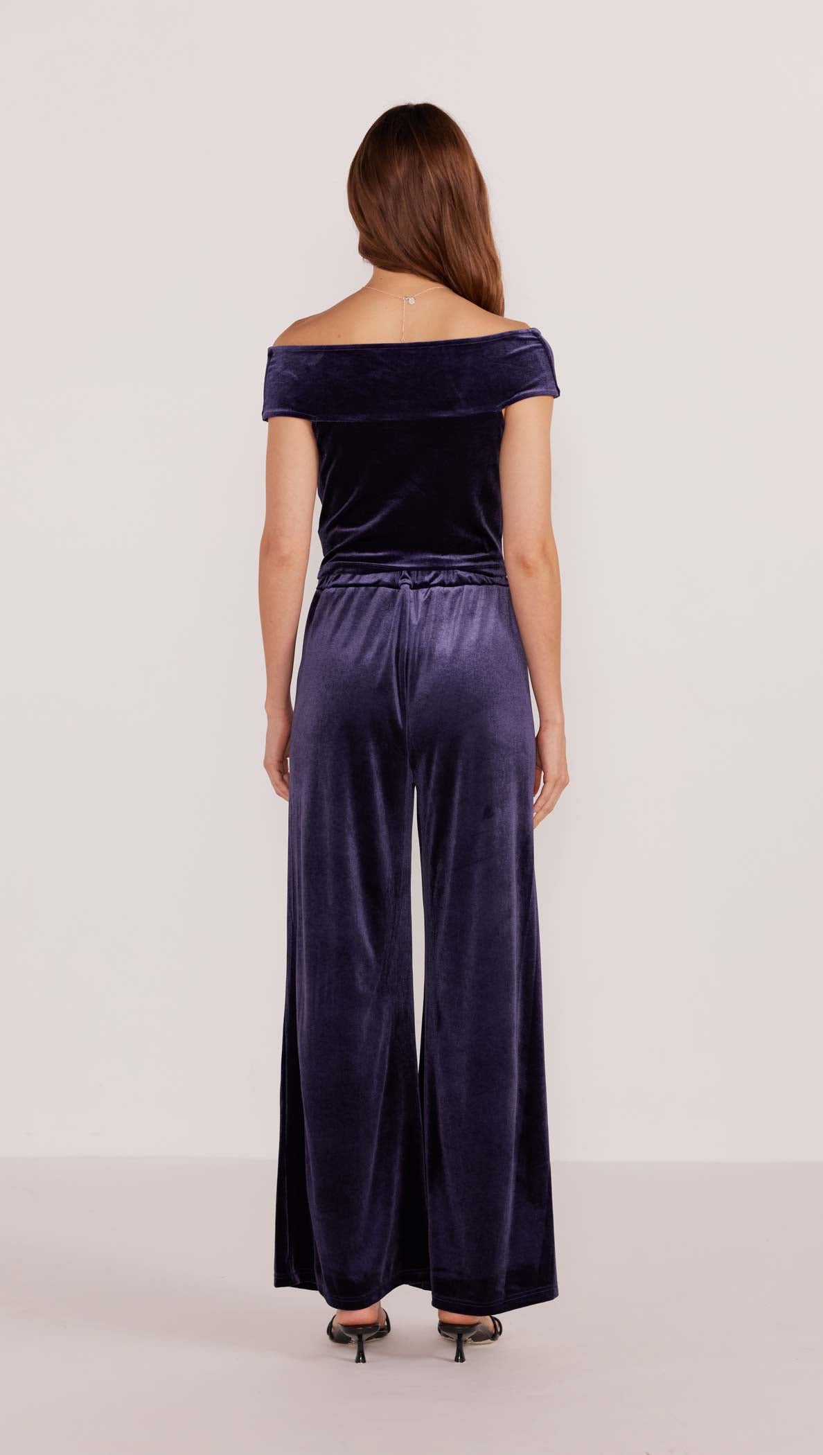 Nisha Velvet Tailored Pant-MINKPINK