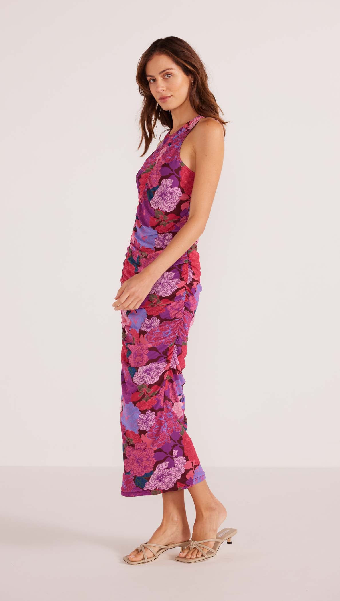 LEXIE MESH MIDI DRESS-MINKPINK