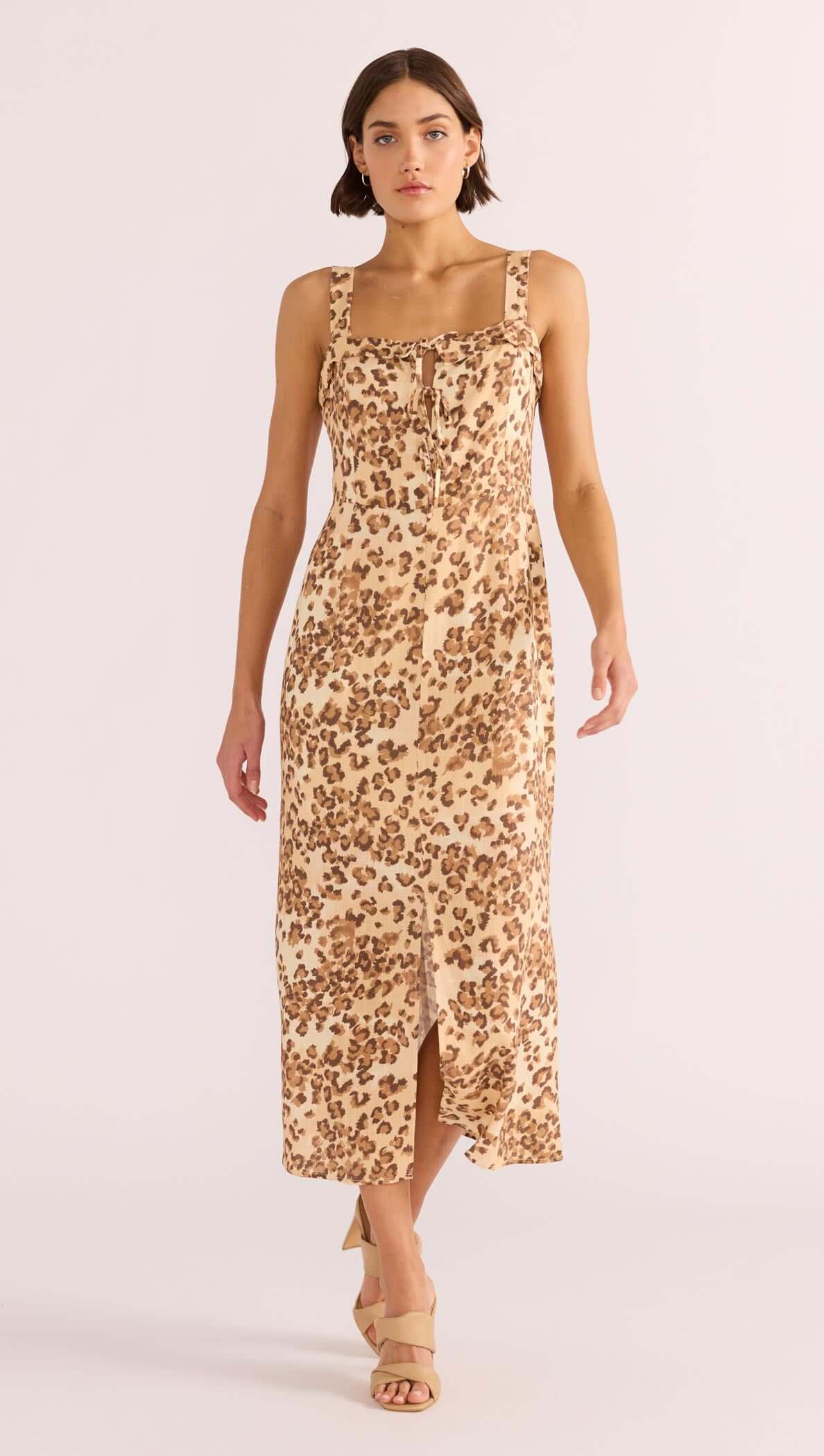 Arden Tie Midi Dress