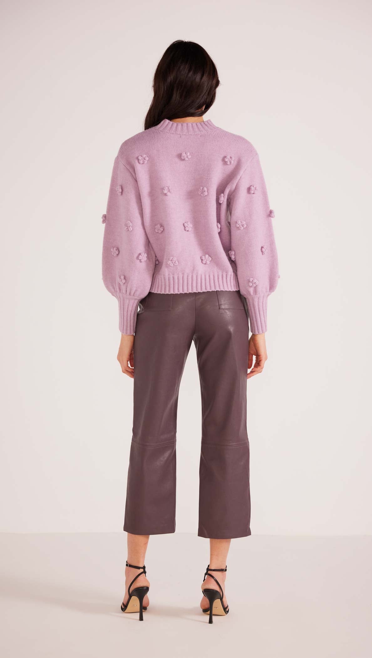 Daisy 3D Flower Knit Sweater-MINKPINK