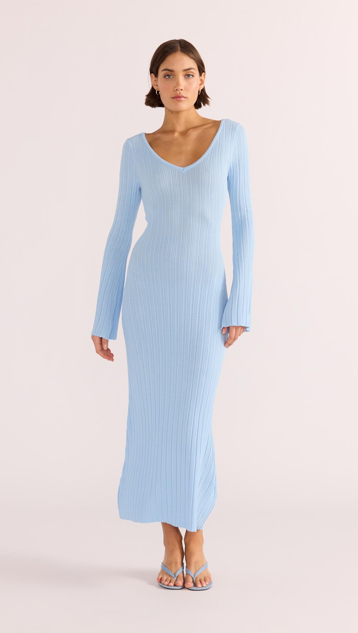 knit midi dress
