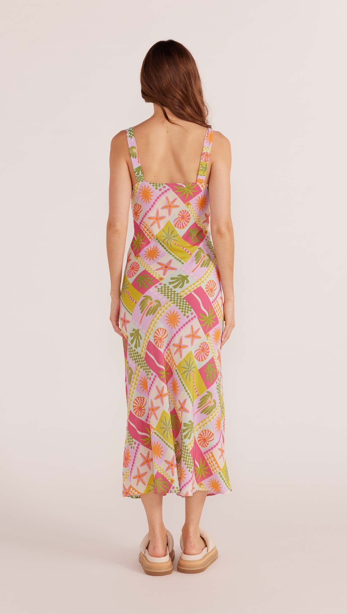 Under The Sea Bias Cut Dress