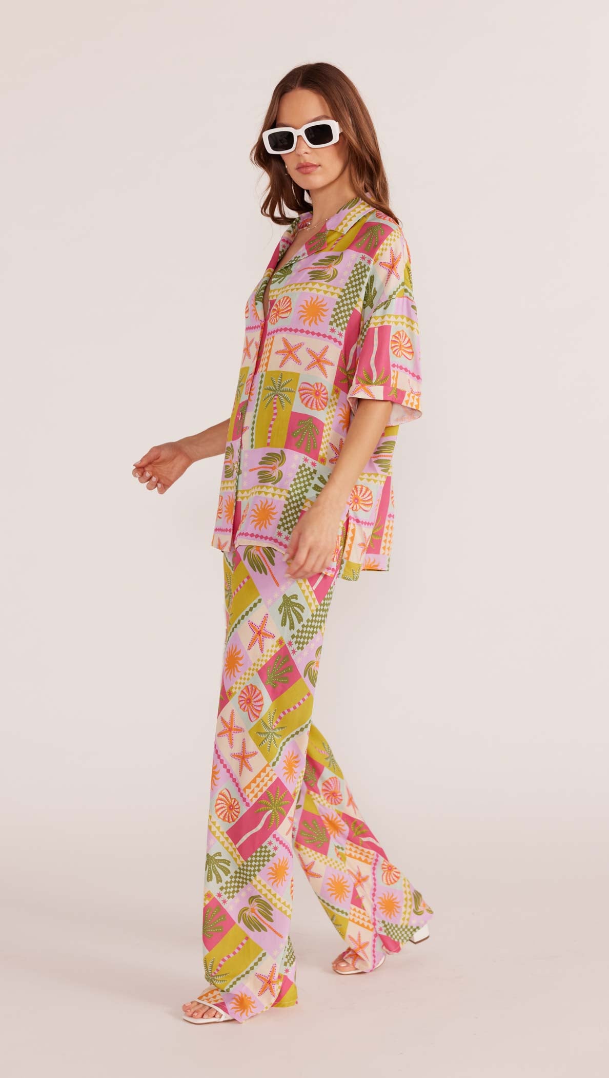 Under The Sea Bias Cut Pant