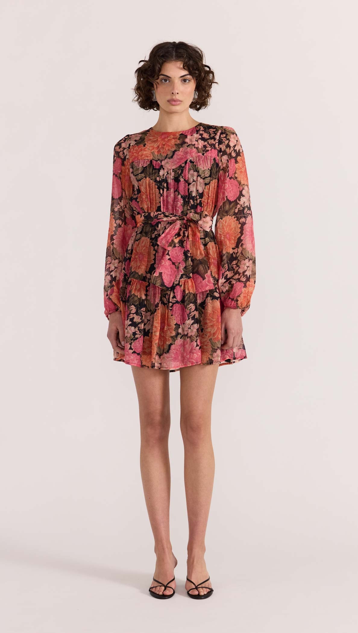 Yvaine Long Sleeve Mini Dress-MINKPINK