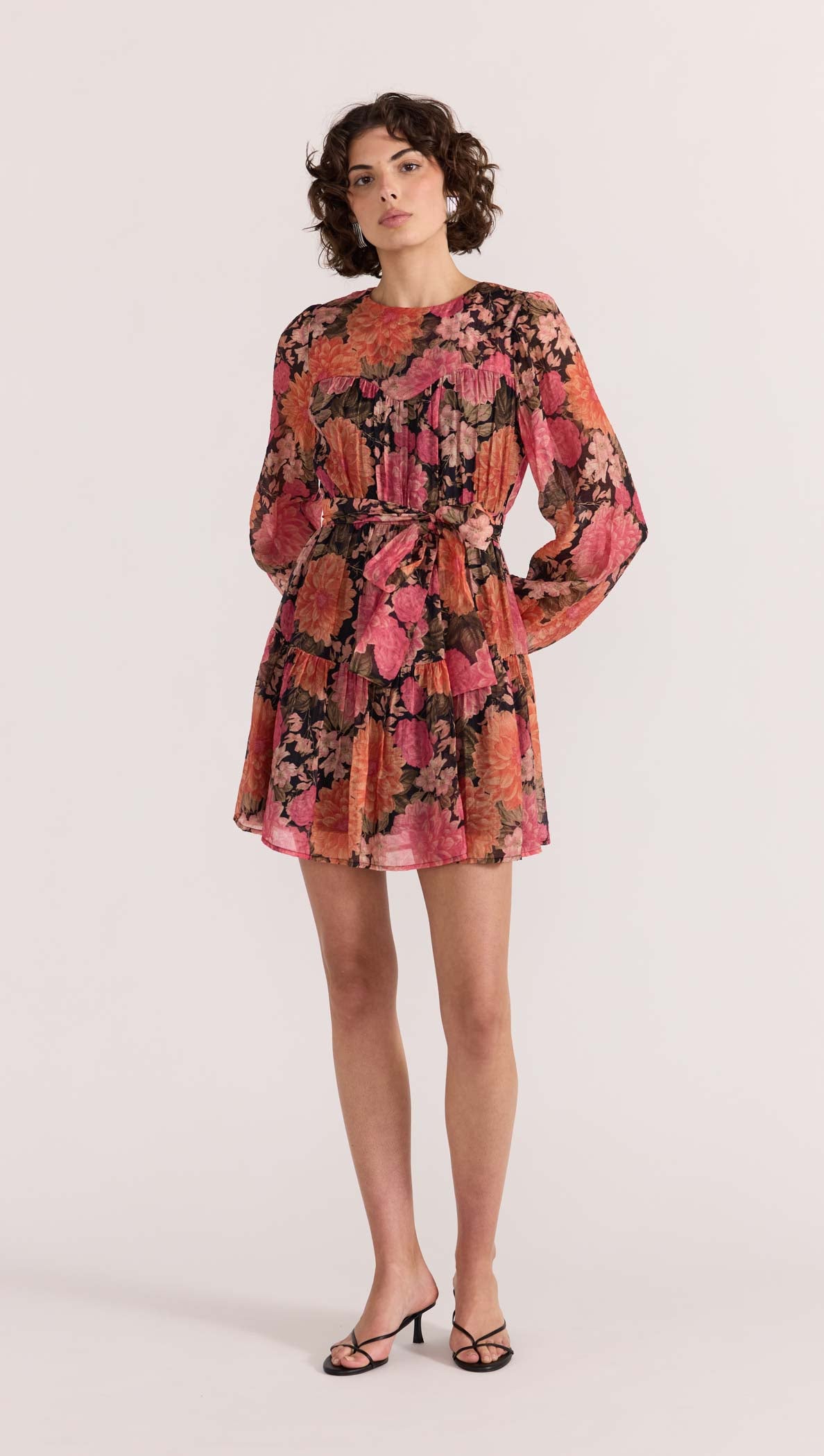 Yvaine Long Sleeve Mini Dress-MINKPINK