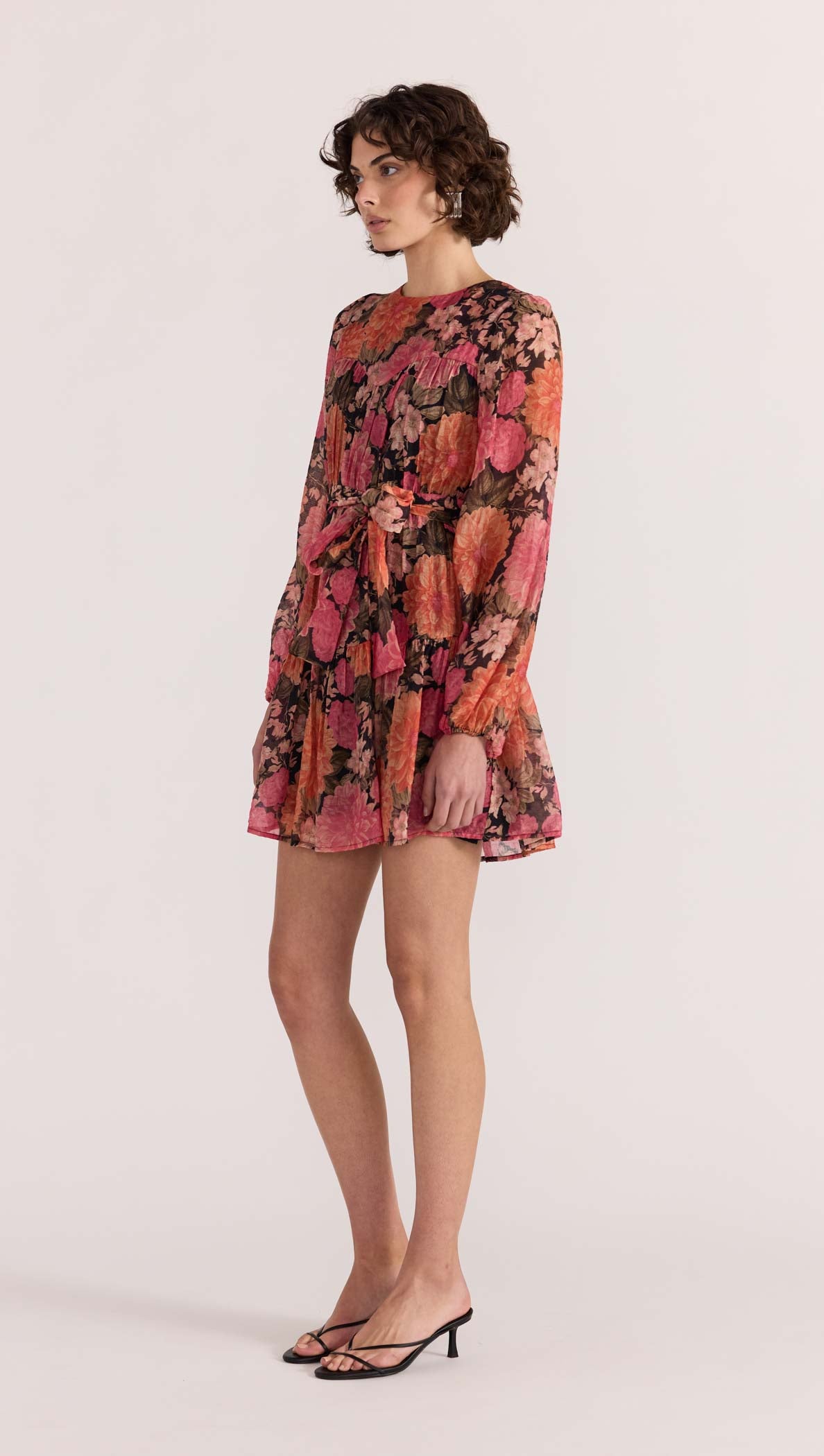 Yvaine Long Sleeve Mini Dress-MINKPINK