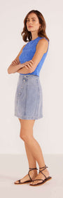 JESSIE DENIM MINI SKIRT-MINKPINK