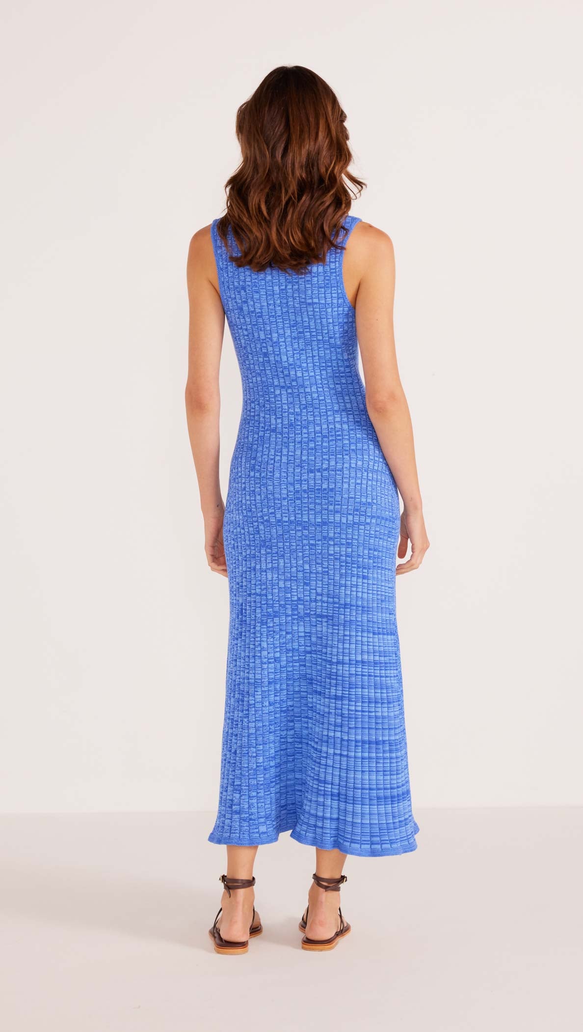 HARPER RIB KNIT MIDI DRESS-MINKPINK