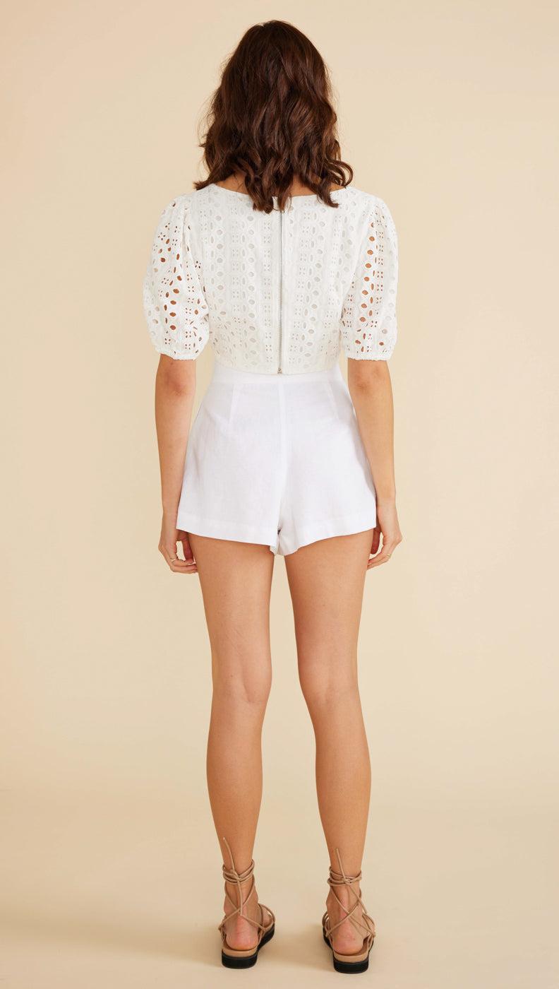 AURORA BROIDERY BLOUSE-MINKPINK