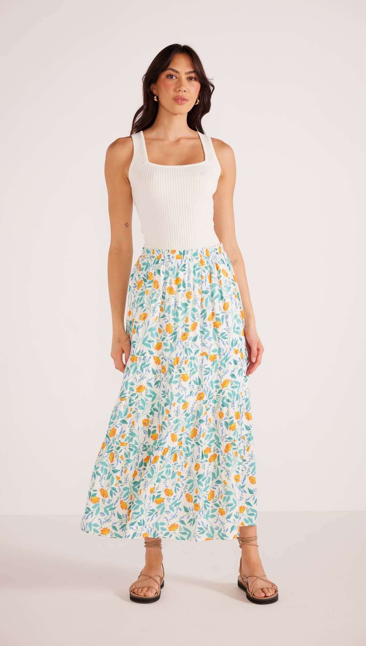 Minkpink Audrey Herringbone Mini Skirt MG2502446 main image 1
