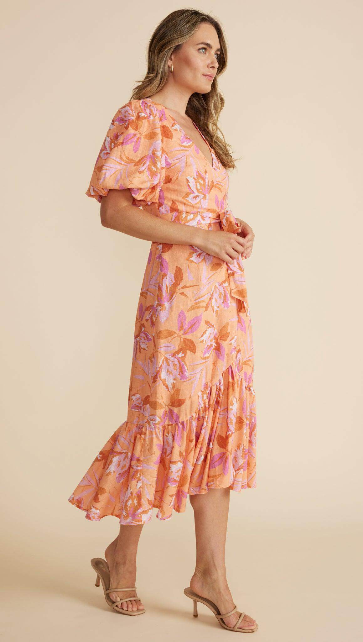 CARMEN MIDI DRESS-MINKPINK