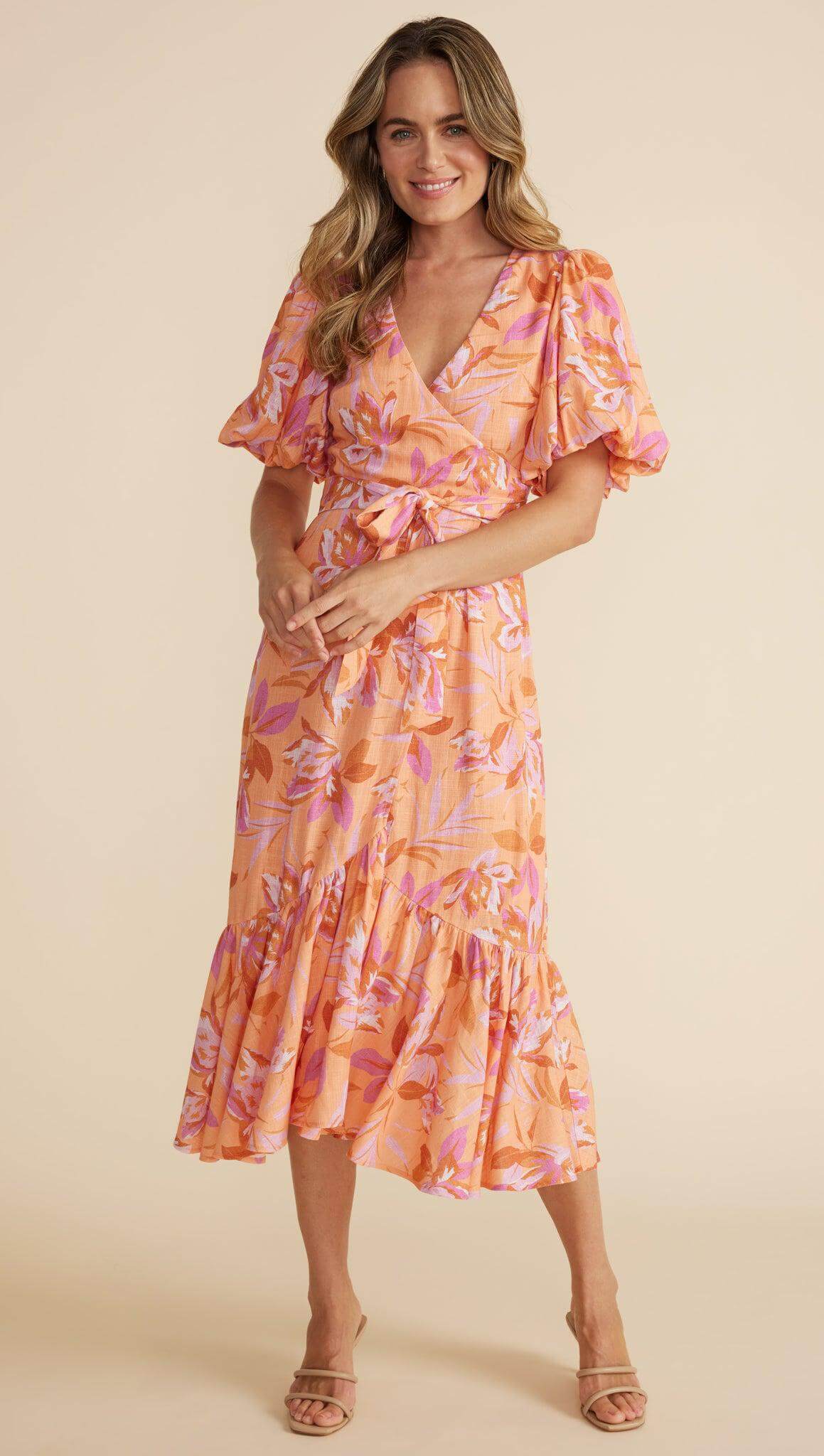 CARMEN MIDI DRESS-MINKPINK