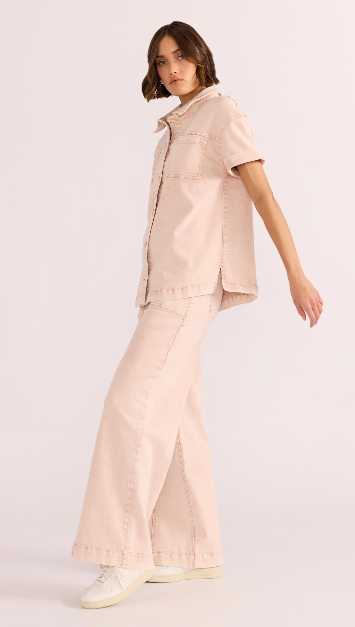 Dahlia Denim Shirt-MINKPINK