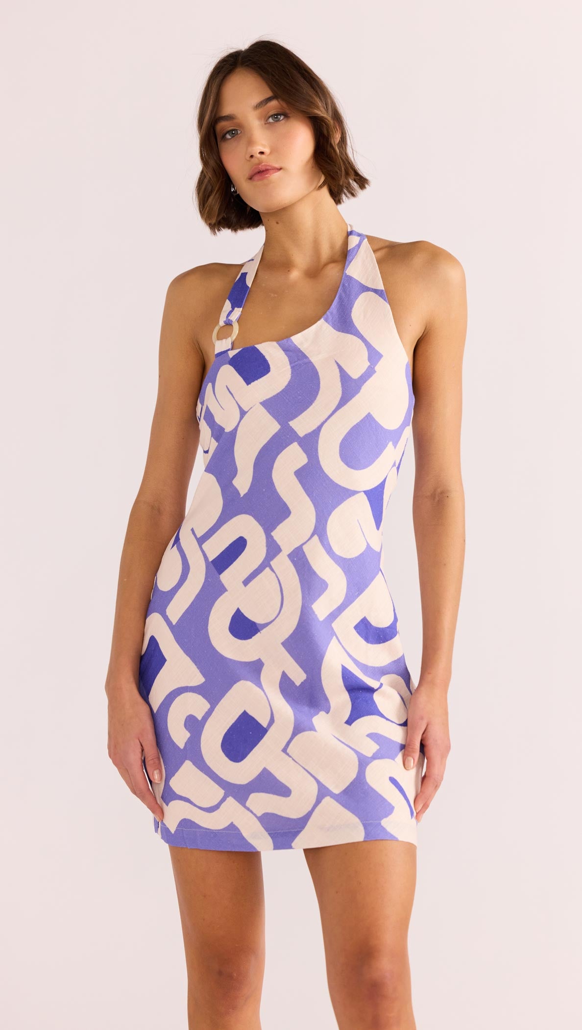 Iris Asymmetric Mini Dress-MINKPINK