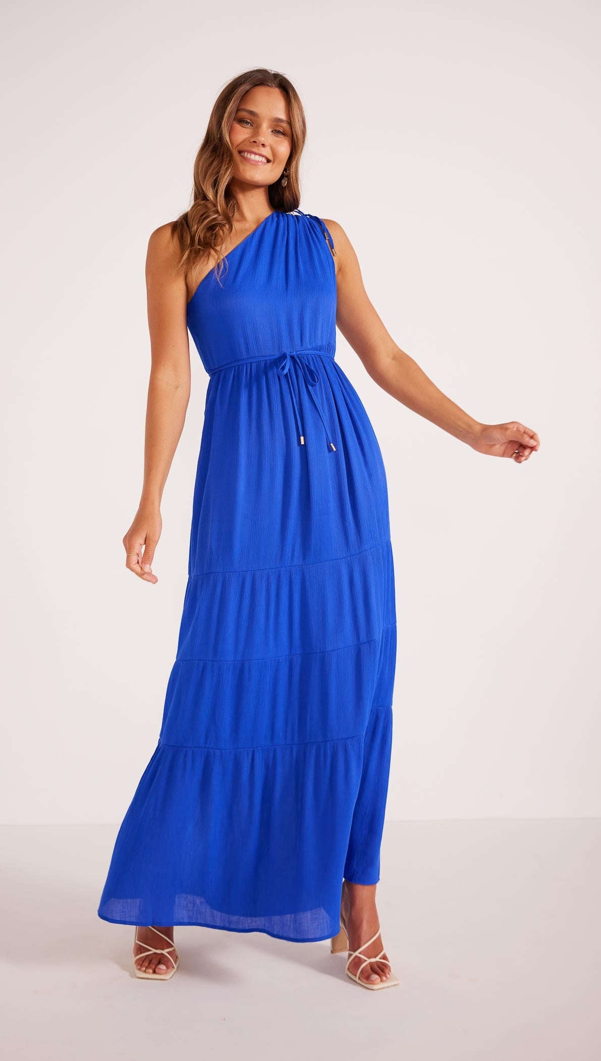 KAMEO ONE SHOULDER MAXI DRESS-MINKPINK