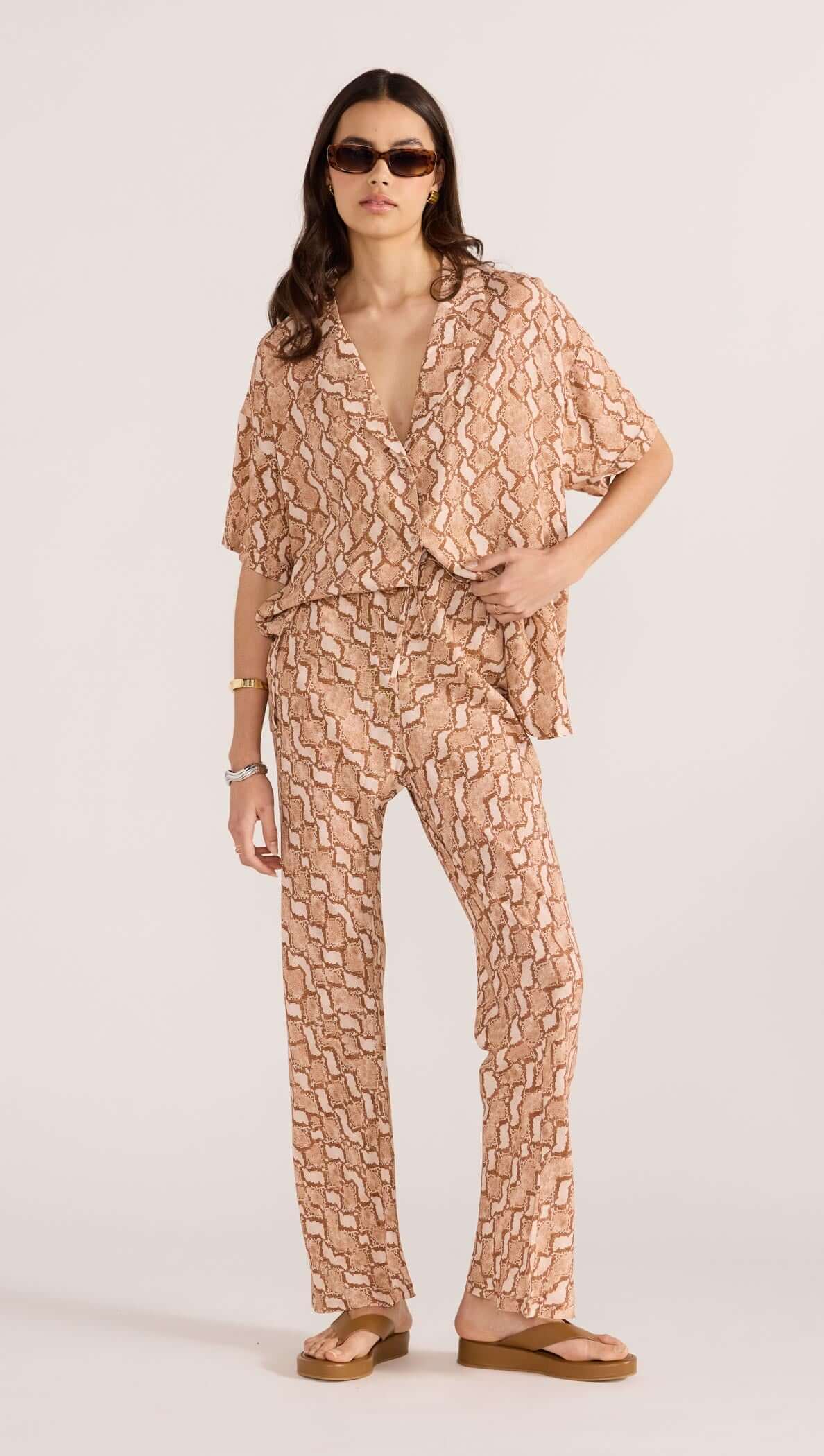 Koa Drawstring Pant-PANTS-MINKPINK