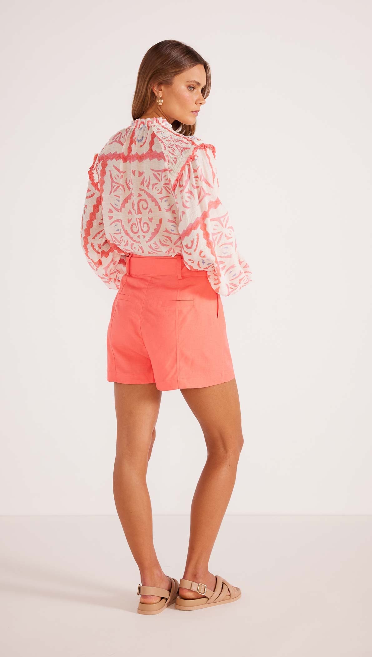 Lila Belted Short - Extra 15% off - Final Sale