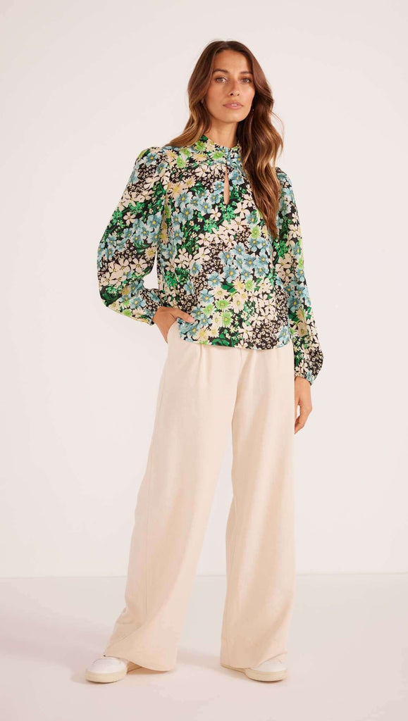 Lenora Long Sleeve Blouse Final Sale MINKPINK