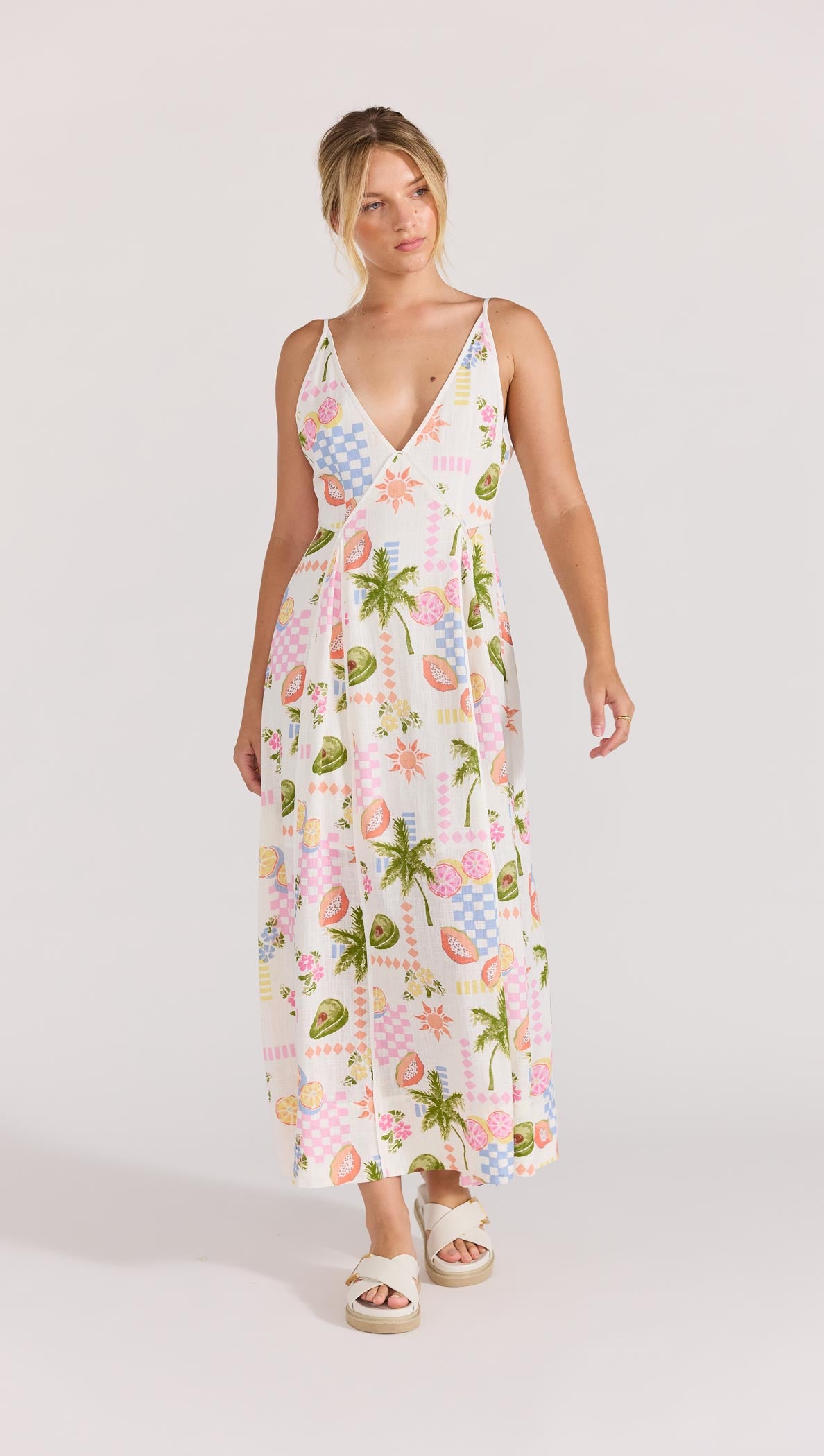 Gracie Panel Midi Dress