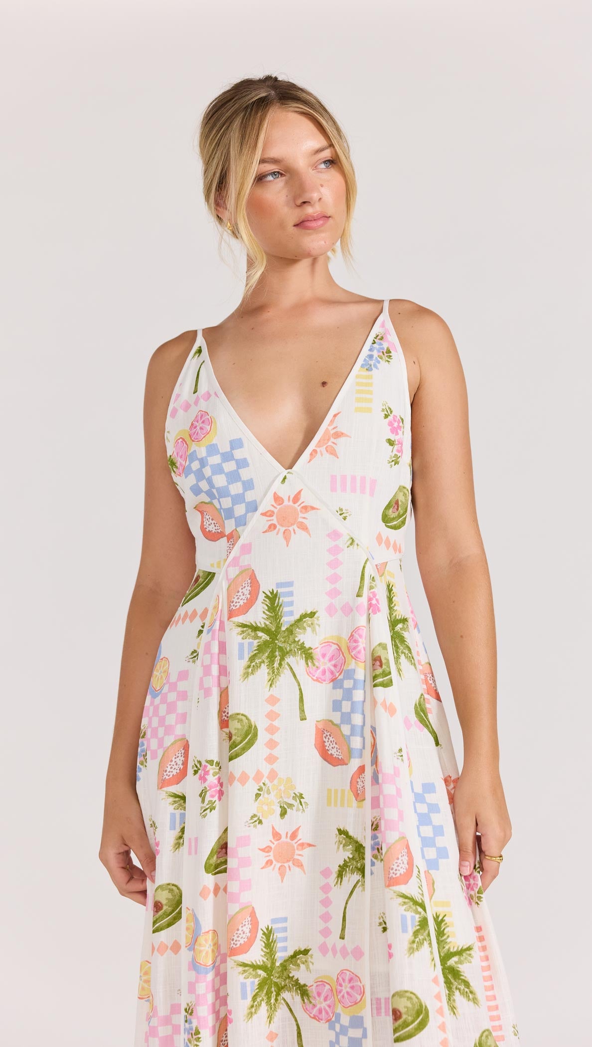 Gracie Panel Midi Dress