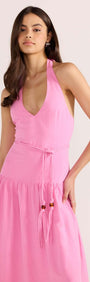 MELODY DROP WASIT MIDI DRESS-DRESSES - CASUAL-MINKPINK