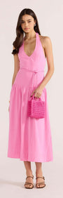 MELODY DROP WASIT MIDI DRESS-DRESSES - CASUAL-MINKPINK