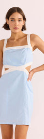 Pandora Contrast Mini Dress-MINKPINK