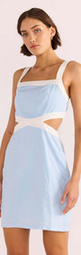 Pandora Contrast Mini Dress-MINKPINK