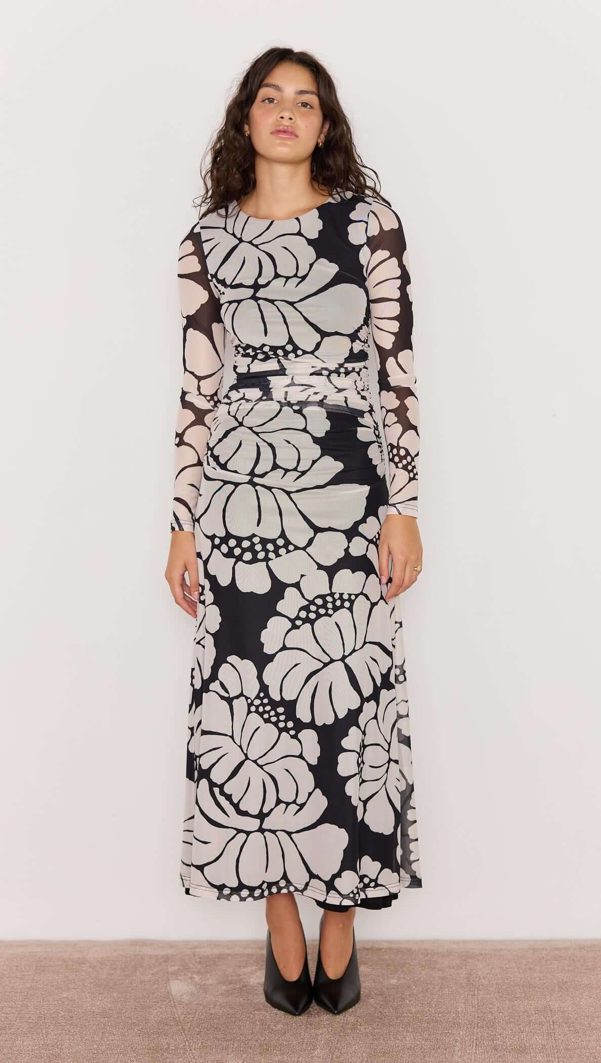PERSEPHONE MESH MAXI DRESS-DRESSES - CASUAL-MINKPINK