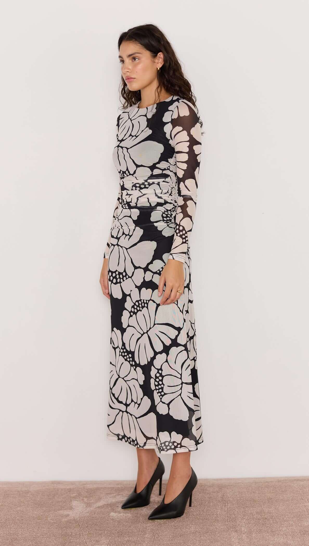 PERSEPHONE MESH MAXI DRESS-DRESSES - CASUAL-MINKPINK