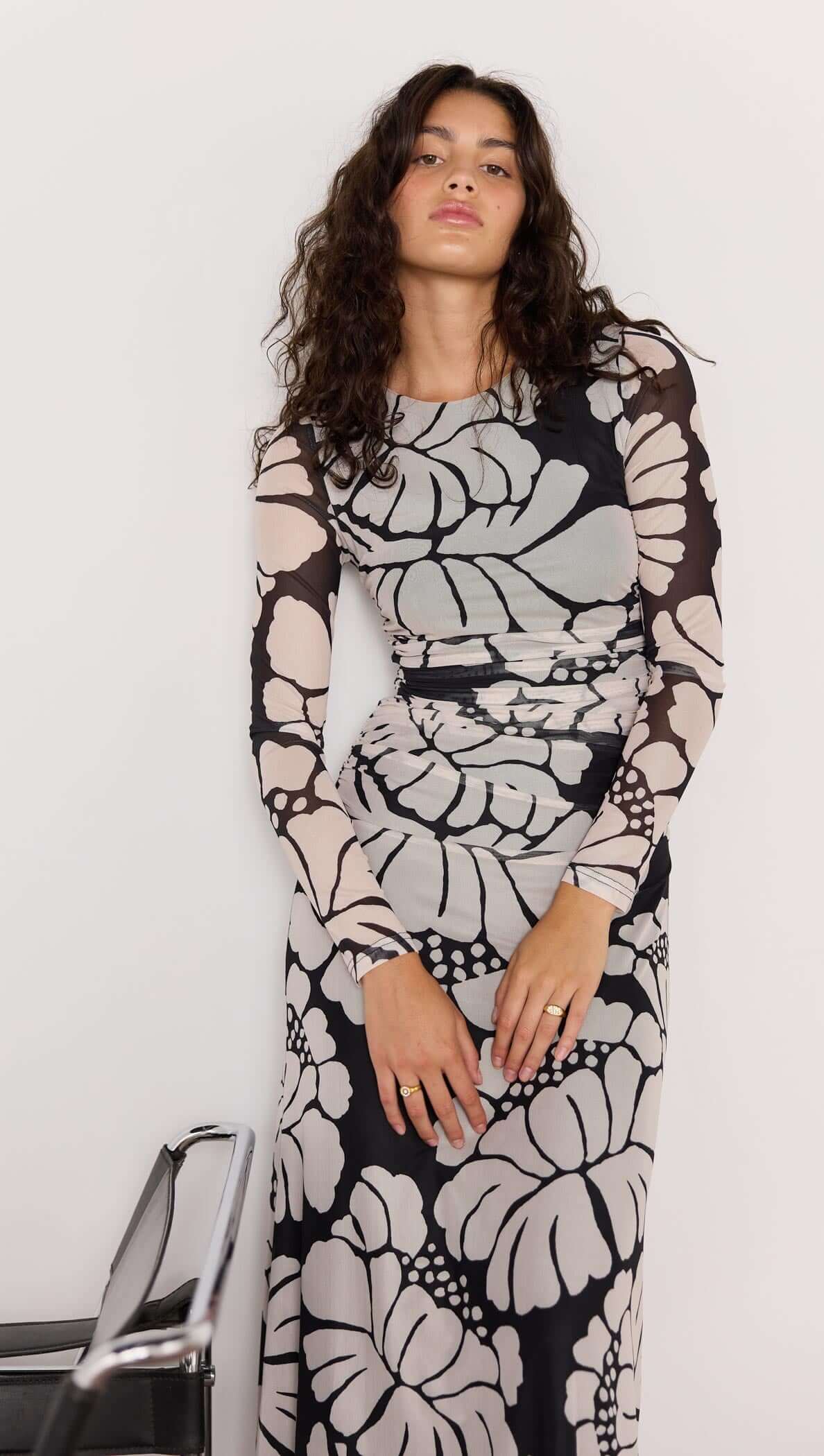 PERSEPHONE MESH MAXI DRESS-DRESSES - CASUAL-MINKPINK
