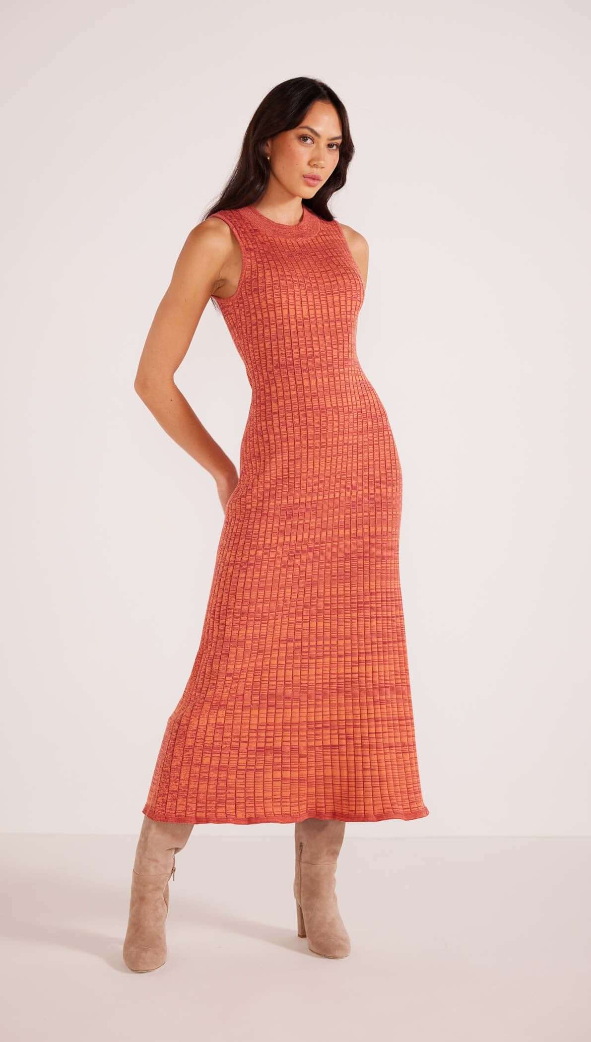 Raphael Knit Midi Dress MINKPINK Official - Main Image