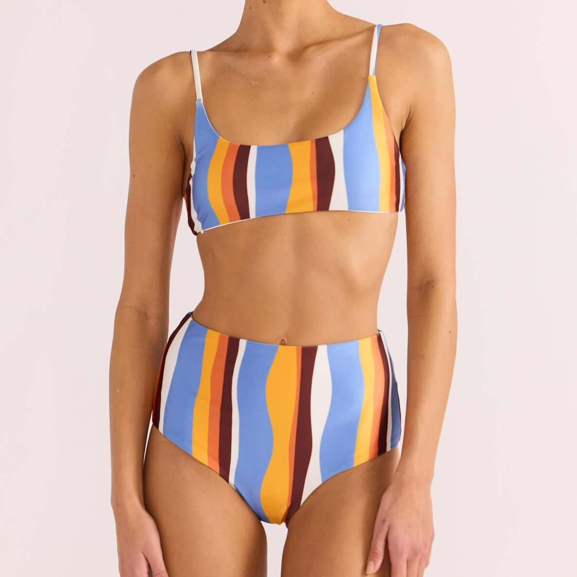 Ripple Bikini Top-MINKPINK