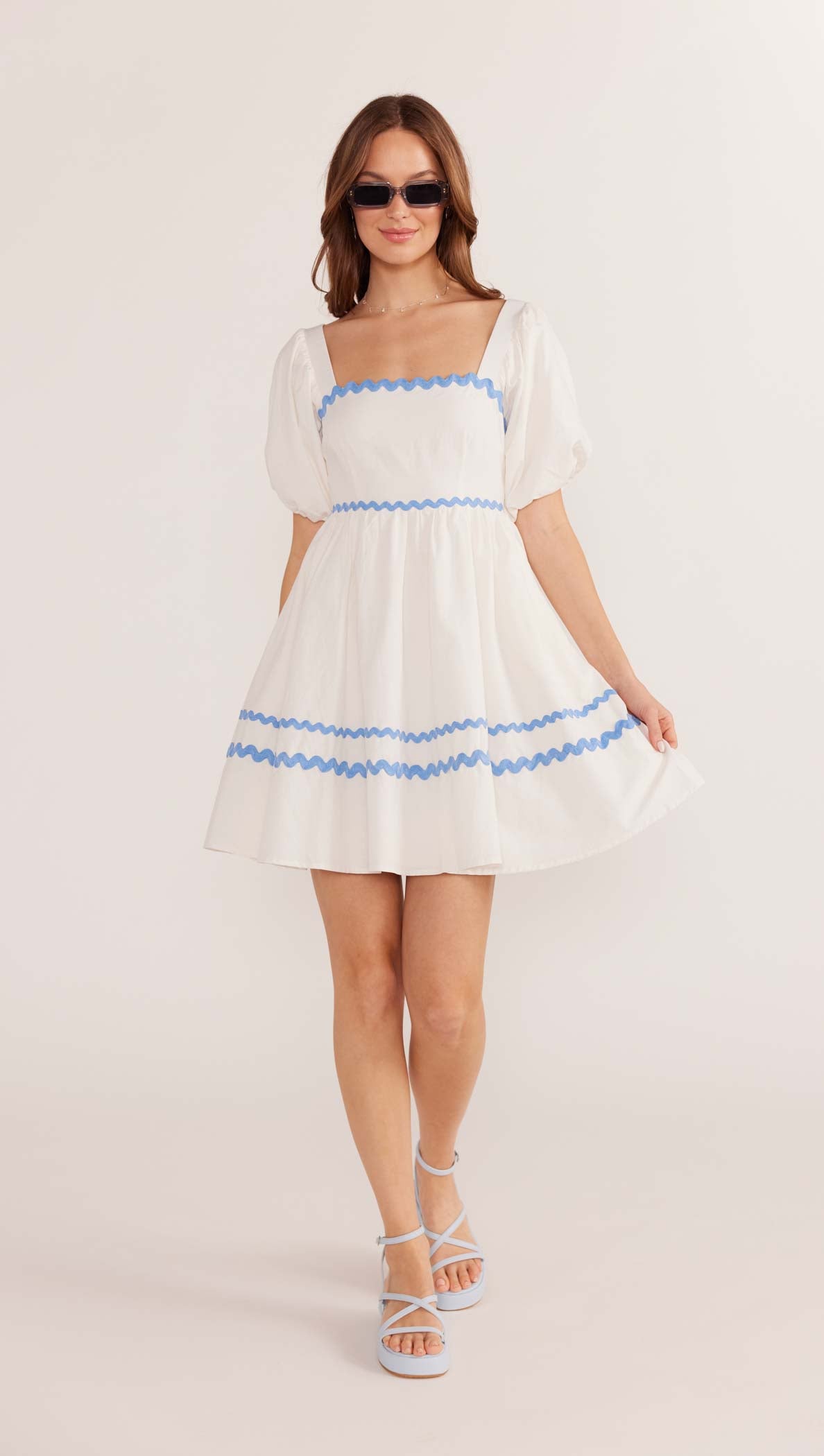 Yareli Rikrak Mini Dress-MINKPINK