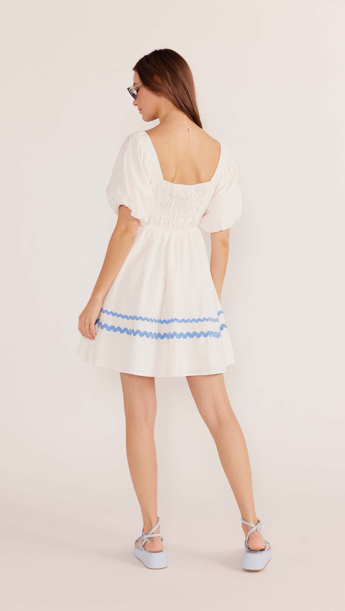 Yareli Rikrak Mini Dress-MINKPINK