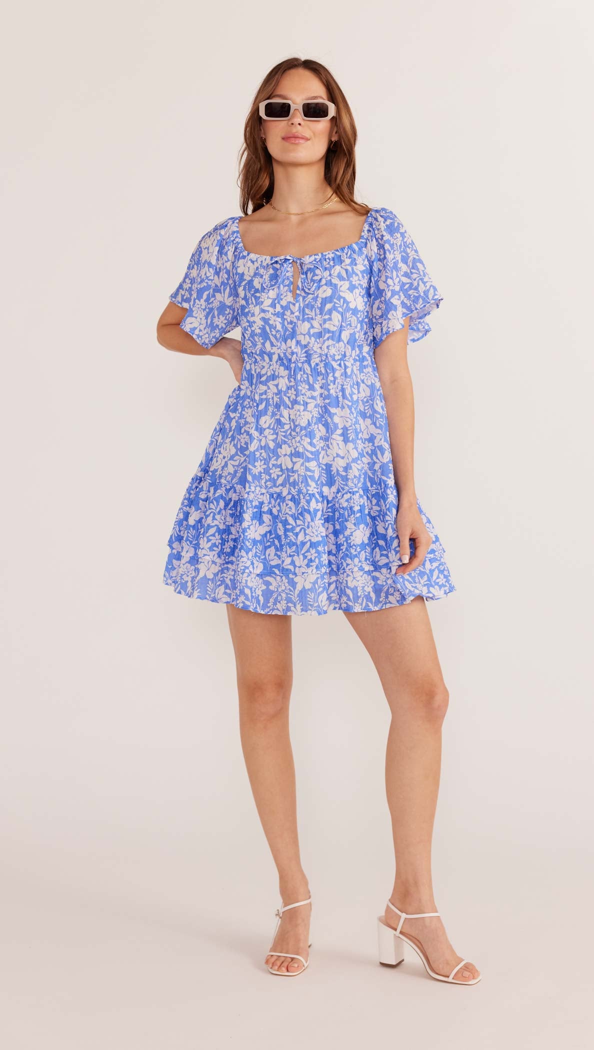 Waverly Flutter Mini Dress-MINKPINK