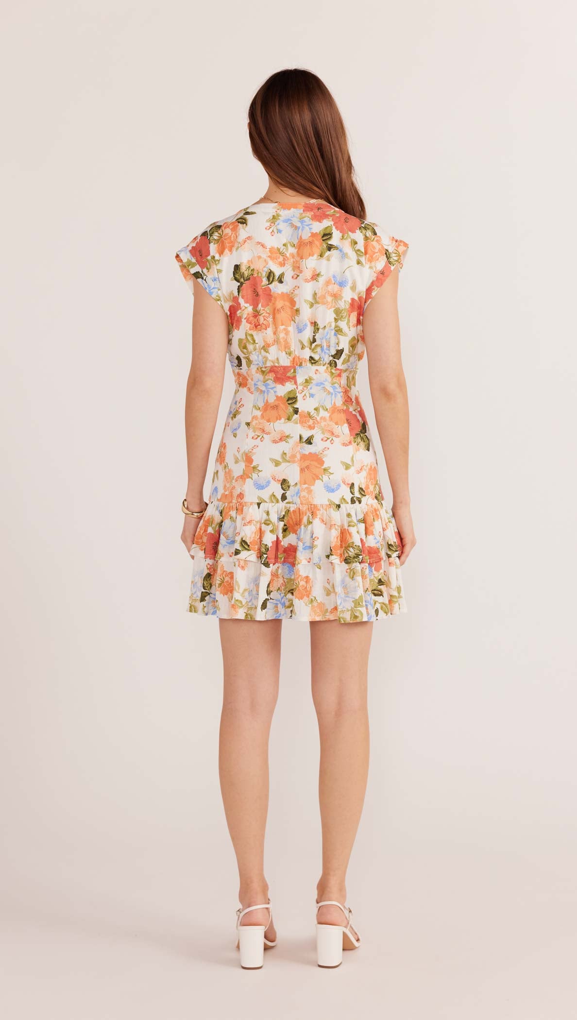 Naia Button Up Mini Dress-MINKPINK