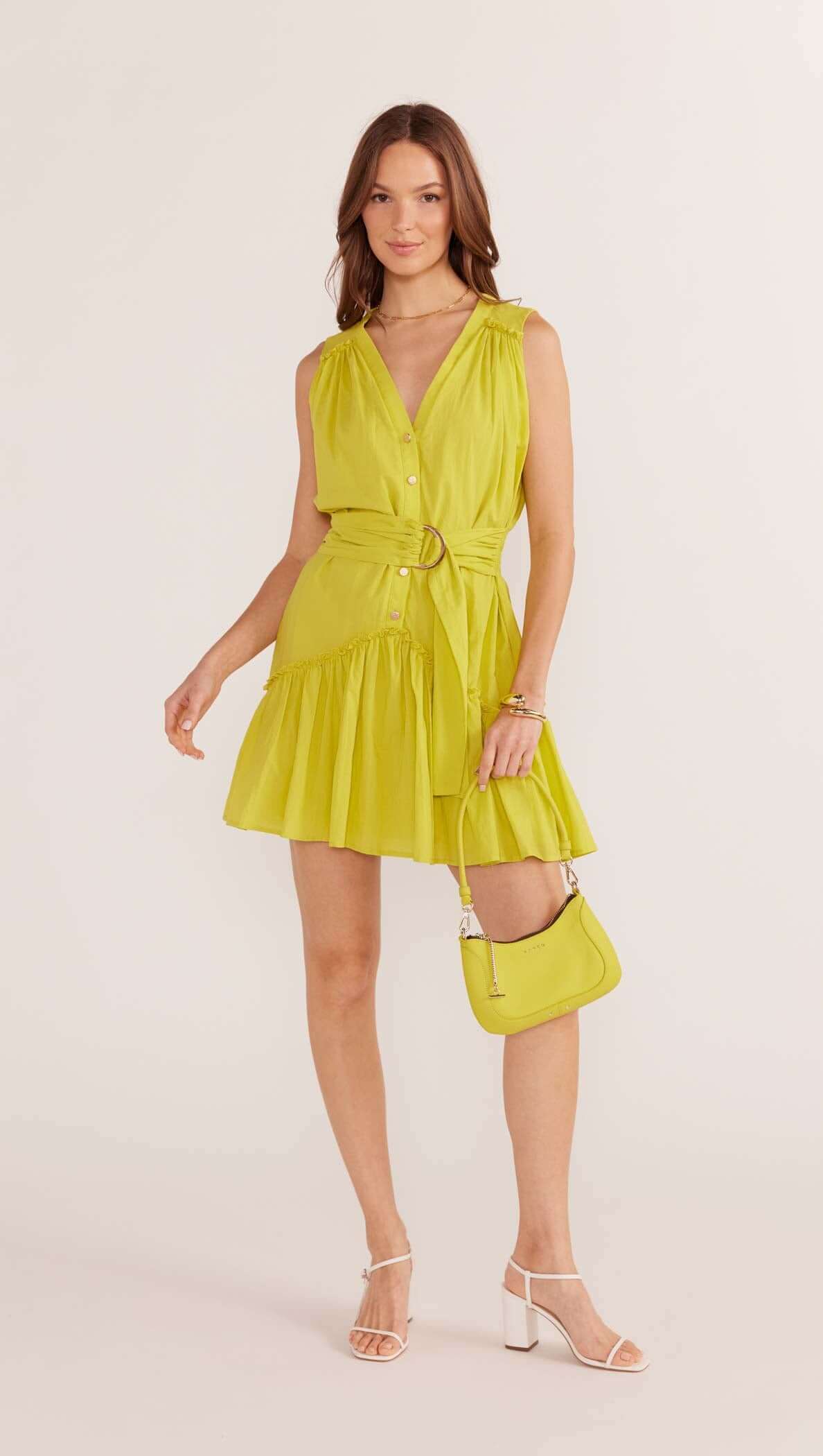 Mariposa Drop Waist Mini Dress - Final Sale - MINKPINK