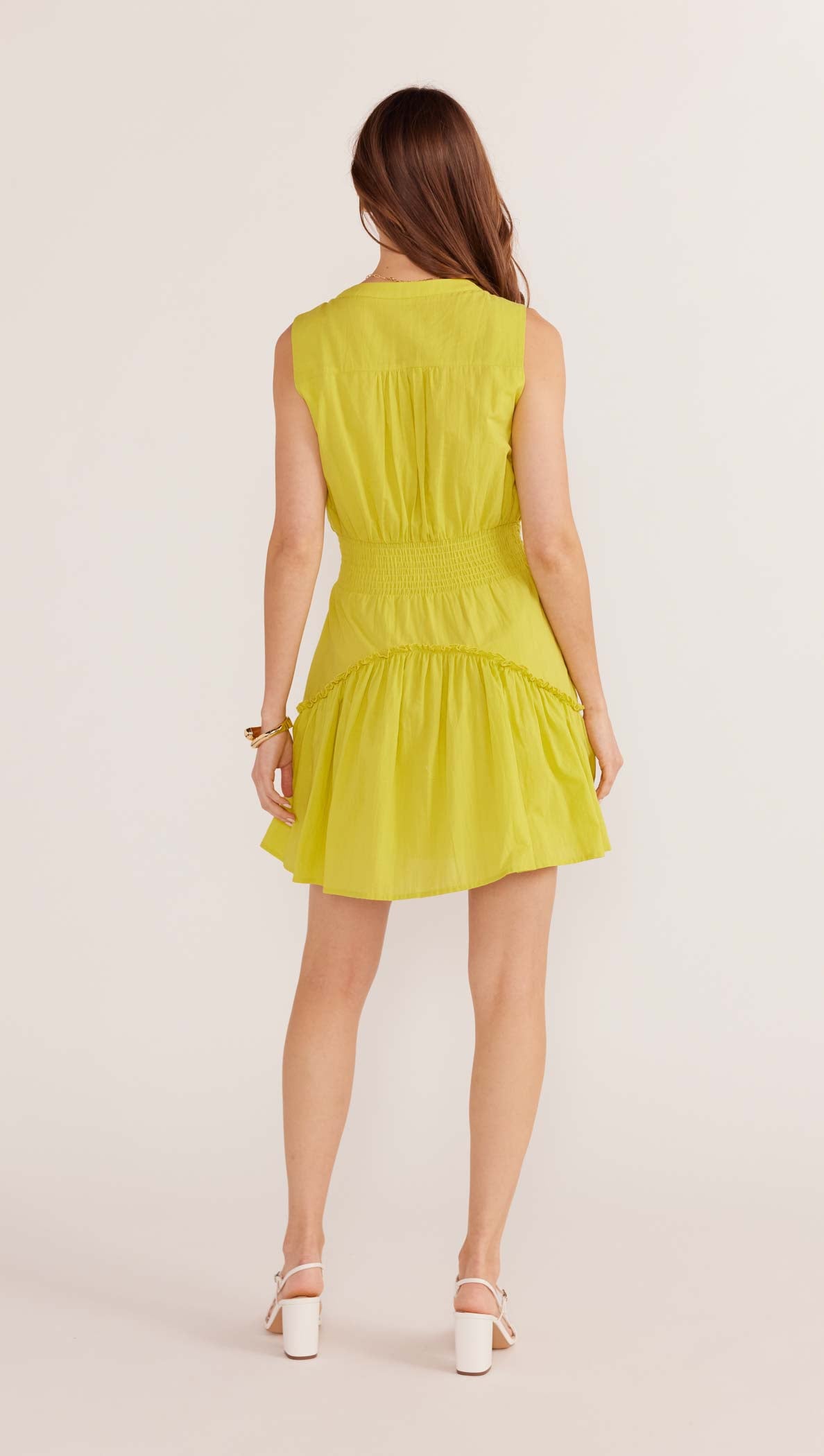 Mariposa Drop Waist Mini Dress-MINKPINK