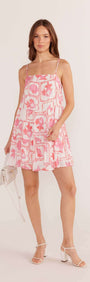 Bria Tiered Mini Dress-MINKPINK