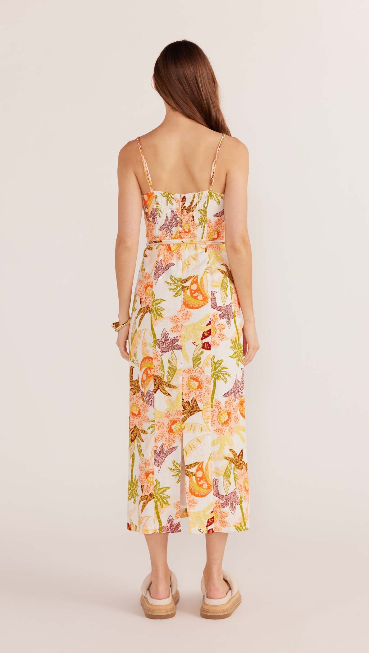 Sarai Panelled Midi Dress