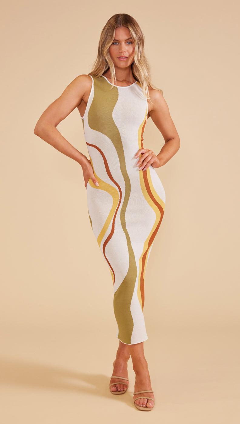 ZIGGY KNIT MIDI DRESS